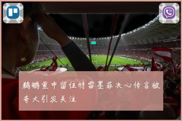 鹈鹕重申留住特雷墨菲决心传言被夸大引发关注