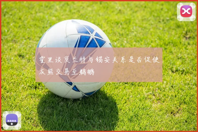 霍里谈莫兰特与锡安关系是否促使灰熊交易至鹈鹕